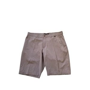 Travis Mathew Proceed with Caution Heather Light Red Golf 10" Shorts‎ Size 36